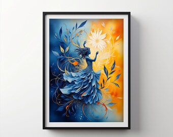 Podróż wzmocnienia | Indigo Bloom Do pobrania DO DRUKU Cyfrowe | IB117