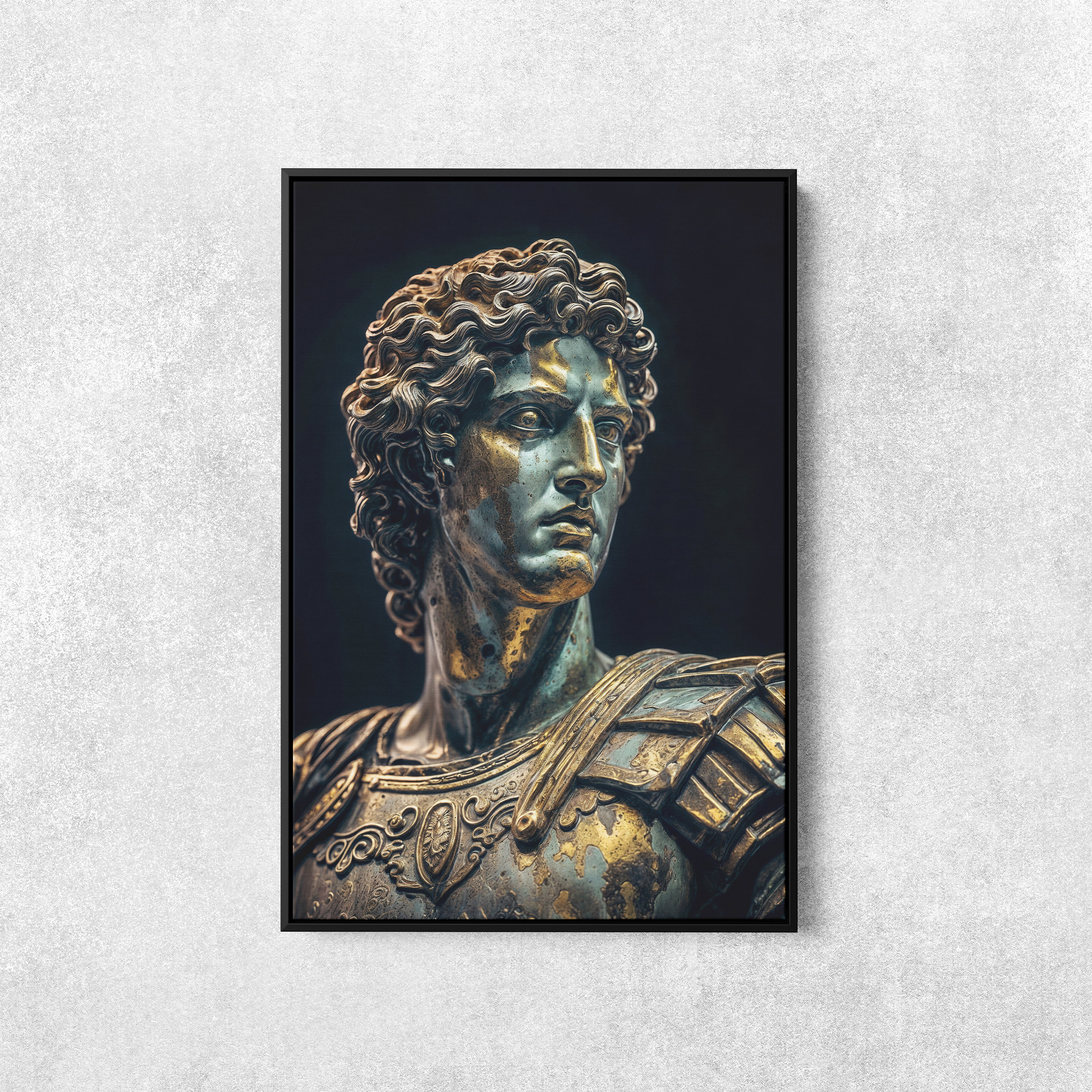 Alexander the Great Bust, Alexander the Great Print, Ancient Greek