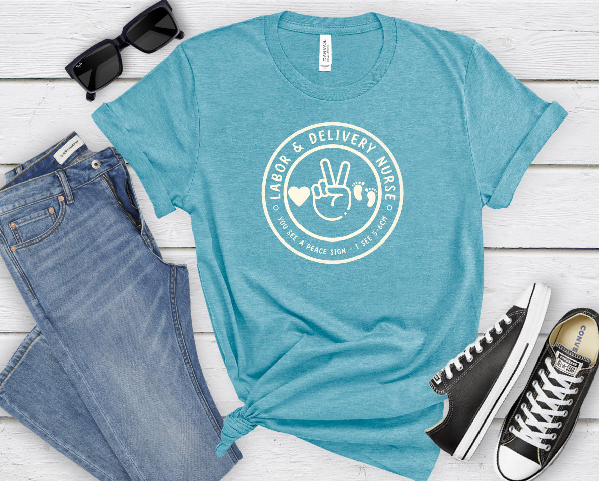 Labor and Delivery Peace is Progress - Etsy