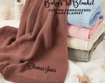 Coperta con nome per bambino, Coperta per bambino, Coperta per ospedale, Coperta per bambino personalizzata, Regalo per baby shower, Regali personalizzati per nuovi genitori, Regali per bambini