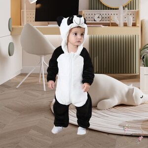 Panda onesie baby cheap