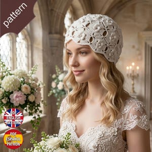 3D Floral Crochet Hat Pattern: Vintage Boho Flower Beanie PDF Tutorial