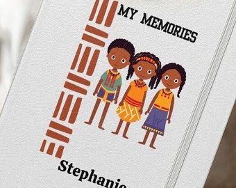 Journal for Women,Black Women Gift,Daughter Gift From Mom,Grandma Gift Notebook,Mom Gift Custom,Personalized Birthday Sister Gifts,Bookish
