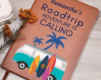 Family Travel Journal,Adventure Journal,Traveling Journal,Camping Journal,Camper Notebook,Custom Journal,Camping Gift,Trip Planner,RV Gift