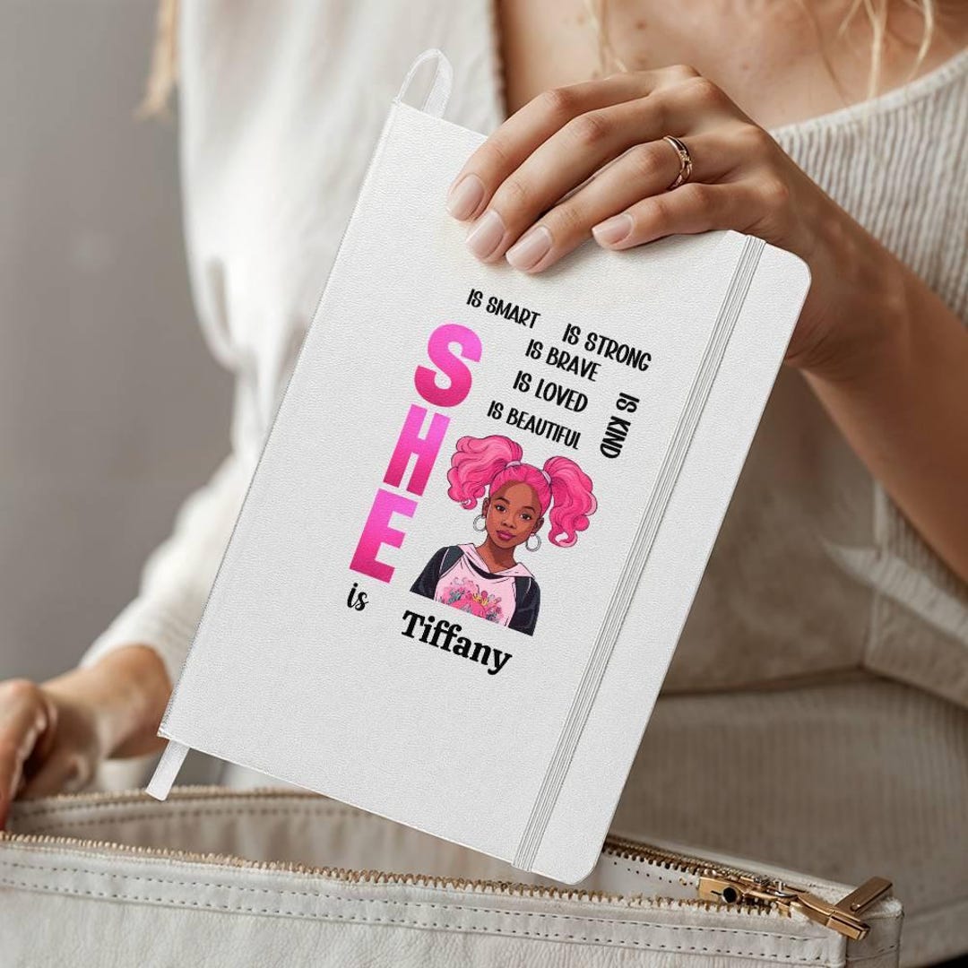Personalized Black Girls Canvas - Gift Idea For Friends - It's Okay To Make Mistakes main image 1