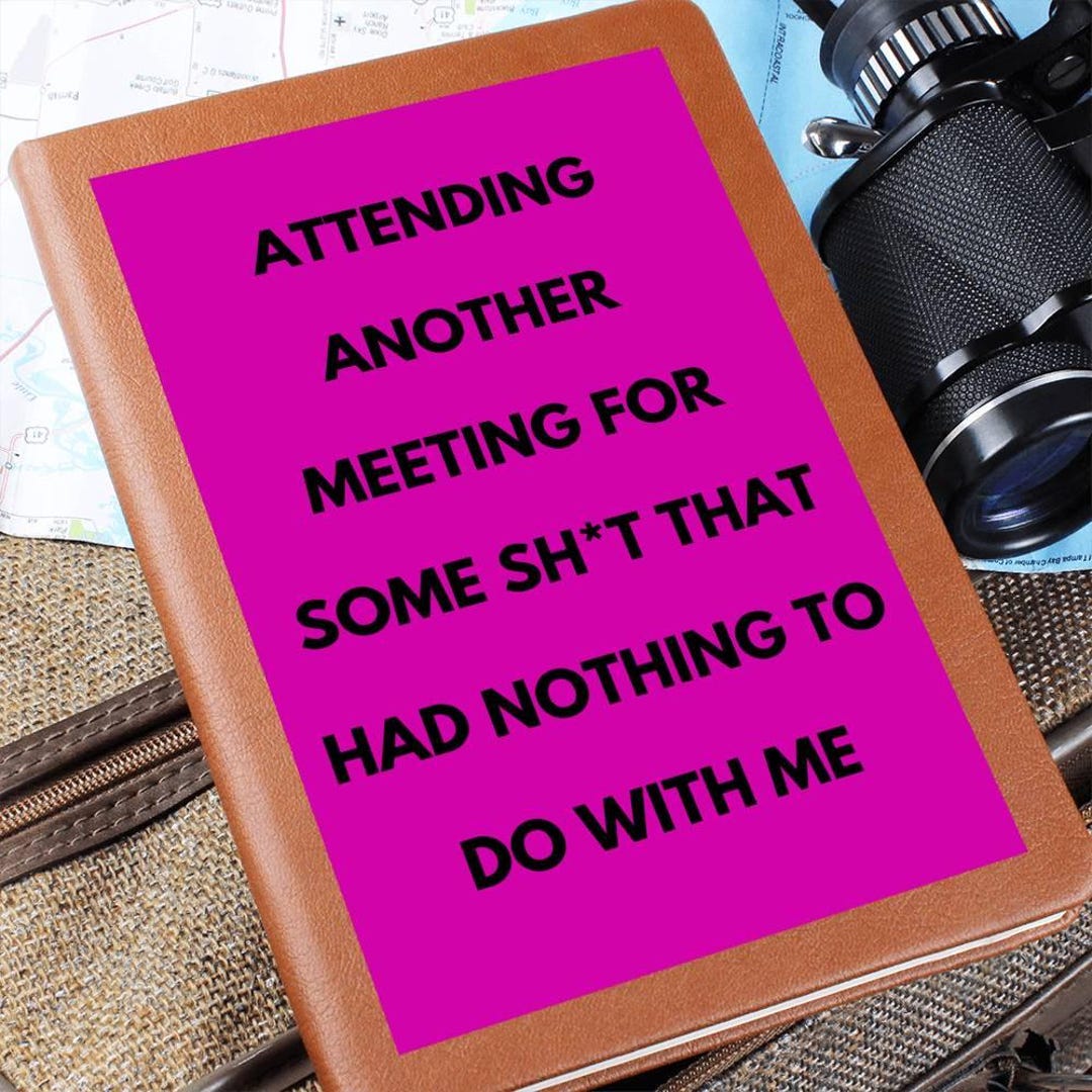 Funny Phrase Notebook Journal Notepad Coworker Notebook for Work Bestie ...