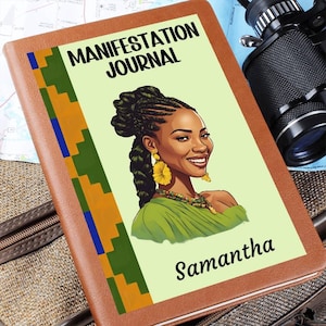Black Girl Journal,Afrocentric Gift,Memory Book,Juneteenth Gift,African American Woman Gift,Black History Gift,Wellness Self Care Journal