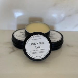 Beard Balm Unscented Beard Butter All Natural Beard Balm Gift For Dad All Natural Beard Moisturizer Beard  Mens Care Gift Mens Grooming