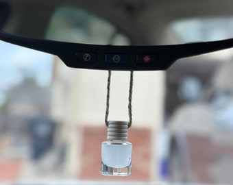 Vanilla Iced Coffee Car Diffuser: Hanging Mirror Accessory