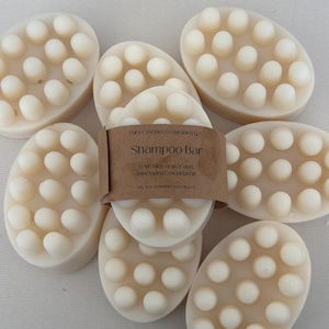Handmade Rice Water + Rosemary Oil Shampoo Bar | Natural Hair Growth & Strengthening | Nourishing + Sulfate-Free