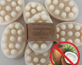 Coconut Oil Free Handmade Rice Water Shampoo Bar: Rosemary Essential Oil, Sulfate-Free