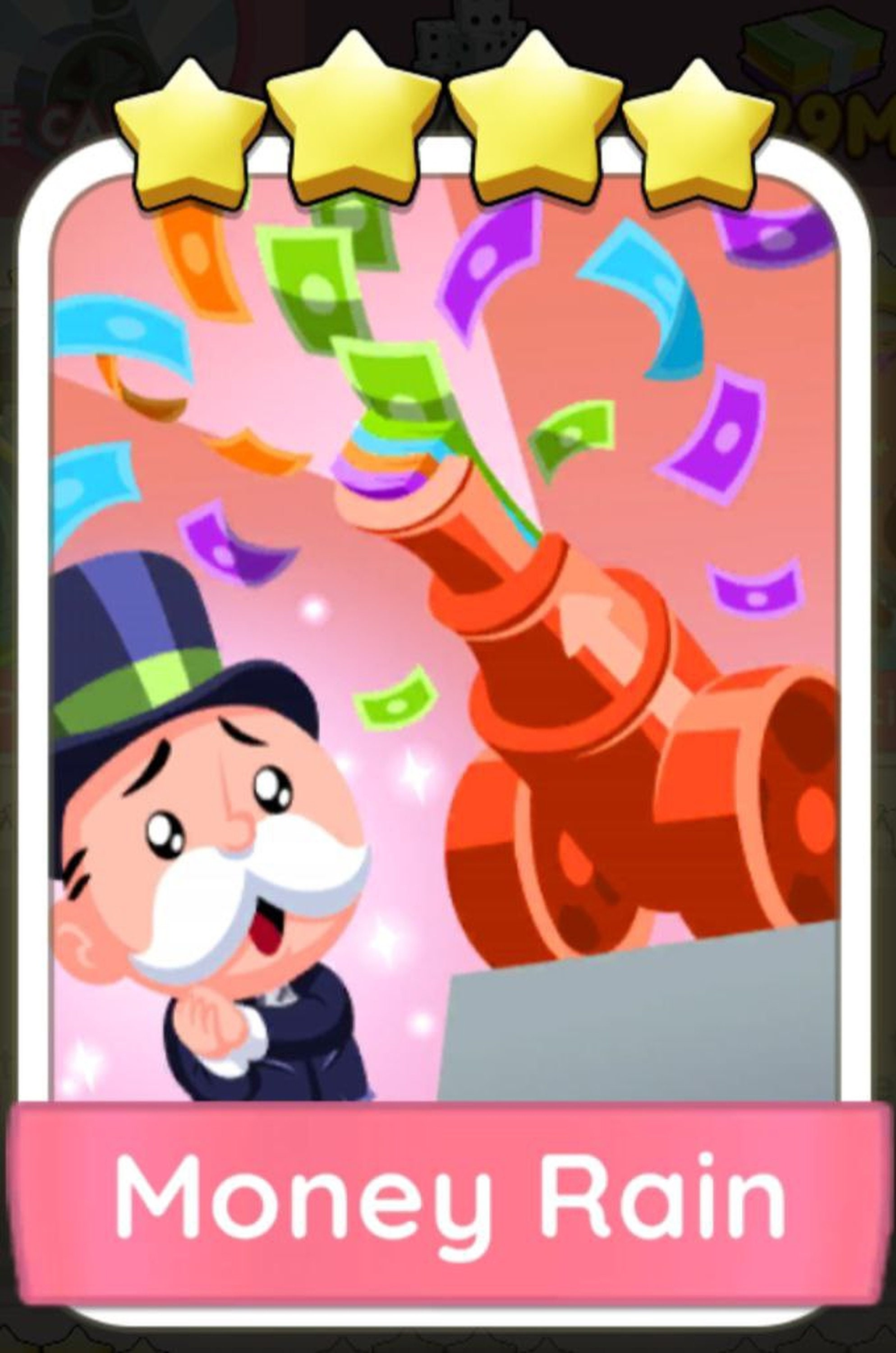 MONOPOLY GO 4 STICKER Money Rain - Etsy
