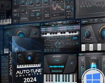 NEW Auto-Tune Unlimited 2024 for Windows VST3/AAX (Lifetime License)