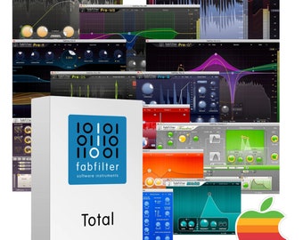 New FabFilter - Total Bundle for Mac OS 2024 | CLAP, VST, VST3 [iNTEL] [Apple Silicon M1]