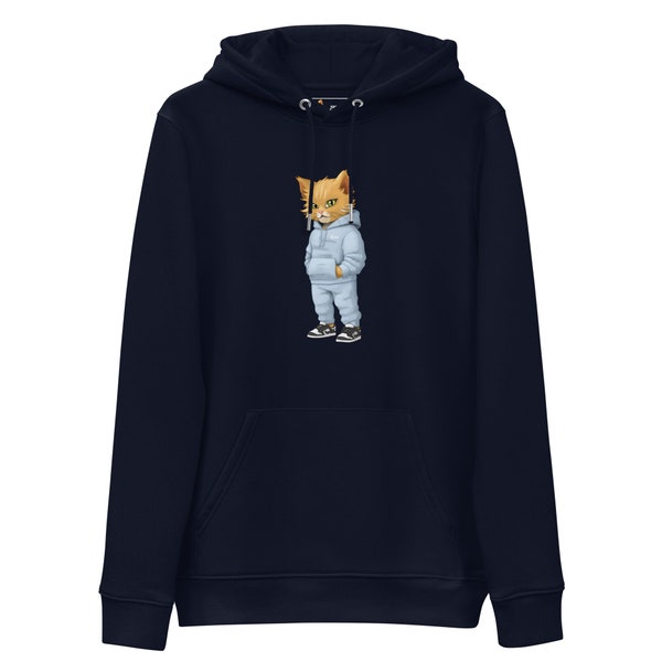 felpa con gatto streetwear romeobrand