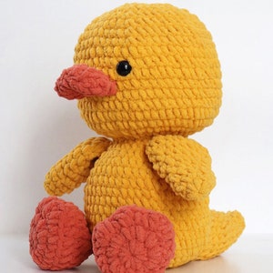 Crochet Pattern Duck Duck Amigurumi tutorial PDF in English Toy Amigurumi Handmade Children's Gift For The Christmas Decor zdjęcie 6