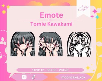 Cute Girl Emote for Twitch - Discord - Custom Twitch Emotes - Discord Emotes - Discord Stickers - Stream Emotes