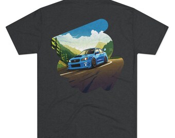 WRX STi Inspired Next Level T-Shirt! Excellent Car Enthusiast Gift. High Quality Shirt! Husband Gift, Boyfriend Gift, Super Comfortable