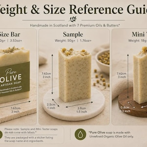 Organic Jasmine Artisan Soap: Vegan, Handmade in Scotland image 9