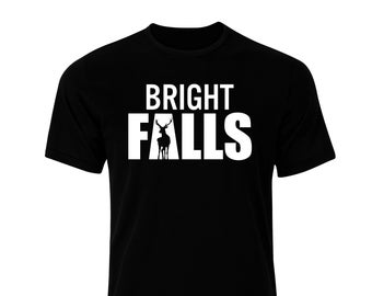 Alan Wake BRIGHT FALLS Black T-Shirt