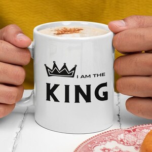 King Mug - Dad Mug - Best Dad Ever Gift - Father’s Day Coffee Mug - Dad Appreciation Gift - High-Quality Ceramic Mug for Dad