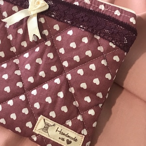 Custom Makeup Bag, Personalized Bridesmaid Gift, Wedding Gift, Travel Toiletry & Cosmetic Bag, Gift for Her, Christmas Gift, Gift for Mom