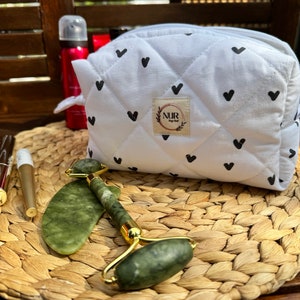 Personalisierte Kosmetiktasche, Hochzeitsgeschenk, Kulturbeutel für Reisen, Geschenk für Frauen, Weihnachtsgeschenk, Geschenk für Mama