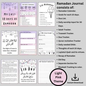 Ramadan Journal for Kids | Kids Ramadan Planner | Kids Activity book for Ramadan | Salah | Sawm | Stories of the Prophets | Lanterns DIY image 5
