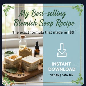 Blemish Soap DIY Recipe|Clear skin  Formula|Handmade |Acne treatment