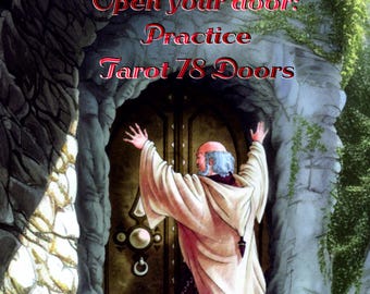 Open Your Door – Tarot of 78 Doors Guidebook PDF | Tarot Book | Metaphorical Keys | Tarot Spreads | Digital Download A5