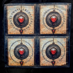 Slingerdoek "Oracle of Time and Space", Learn Lenormand Oracle Deck, Tarot Rider Waite-deck voor beginners