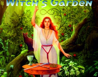 The Witch’s Garden Tarot Guidebook PDF | Botanical Tarot Meanings, Rituals, Spreads & Shadow Work | Digital Tarot Book