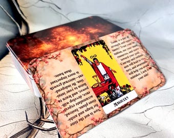 Waite Tarot "Card of the Day" with Interpretations, Beginner tarot deck for learning tarot, Tarot cards meaning on it, Tarot keywords