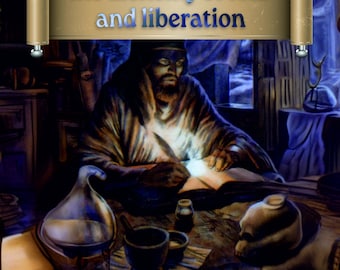 Tarot Black Grimoire Book – Guide to the Dark Tarot | Magic, Shadows, and Self-Discovery | 370-Page Esoteric Manual