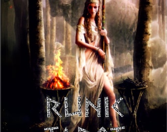 Runic Tarot Guidebook, Complete Tarot and Runes Book, 337-Page Interactive eBook, Norse Divination Manual, English Digital Download