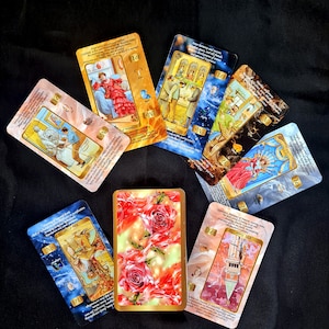 Liebes-Tarot-Deck für Anfänger: Enthält Schlüsselwörter und Bedeutungen, Tarot-Lernkit, Geschenk von Tarot-Werkzeugen