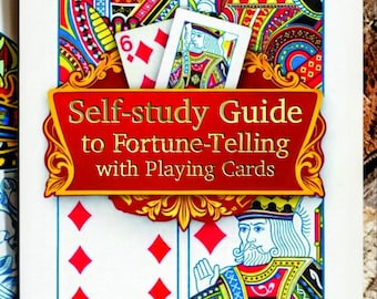 Self-Study Guide to Fortune-Telling with Playing Cards PDF, 993 Pages, Cartomancy Book, 36 Card Meanings, Divination Guide, Eng