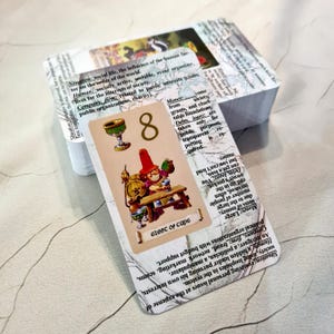 初心者向けのノーム タロット デッキ、タロット カードの意味、タロットのキーワードとアドバイス、タロット チート シート、ビジネス、お金、キャリアのリーディング