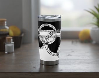 Travel Companion, Mug with Great Design,20 oz Travel Mug , Stainless Steel Tumbler, Insulated Cup, Hot Cold Beverages, Traveler Gift