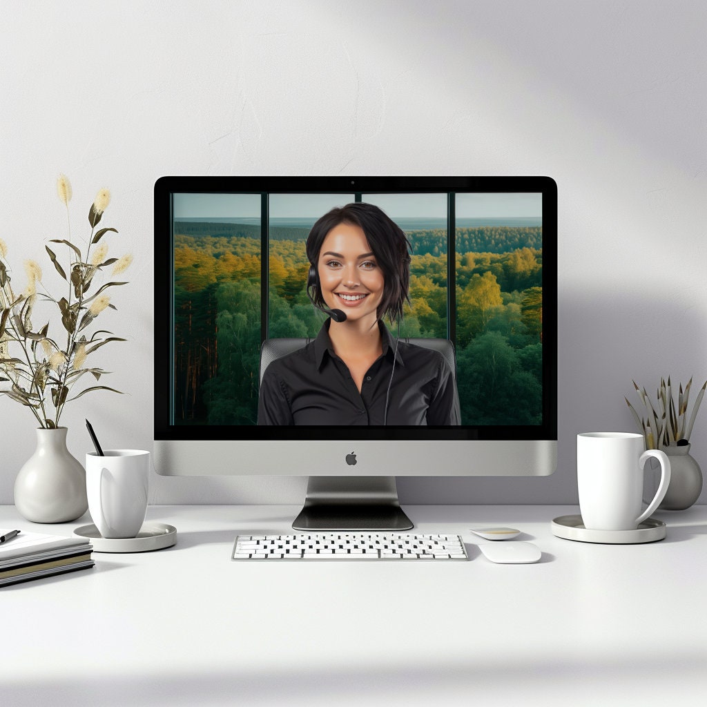 Nature Zoom Background Zoom Meeting Microsoft Team Virtual Therapist ...