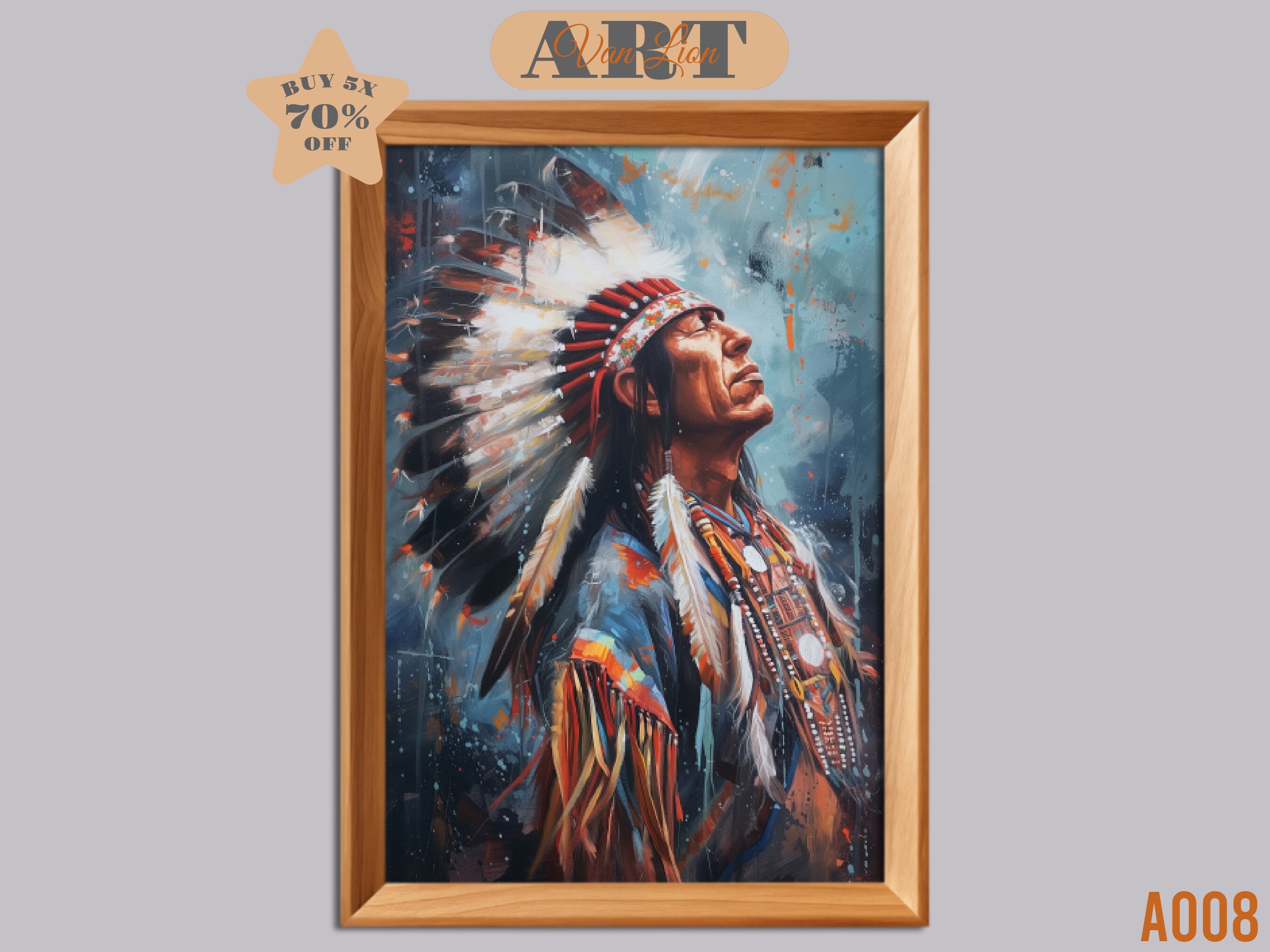 Antique american indian paintings - Etsy 日本