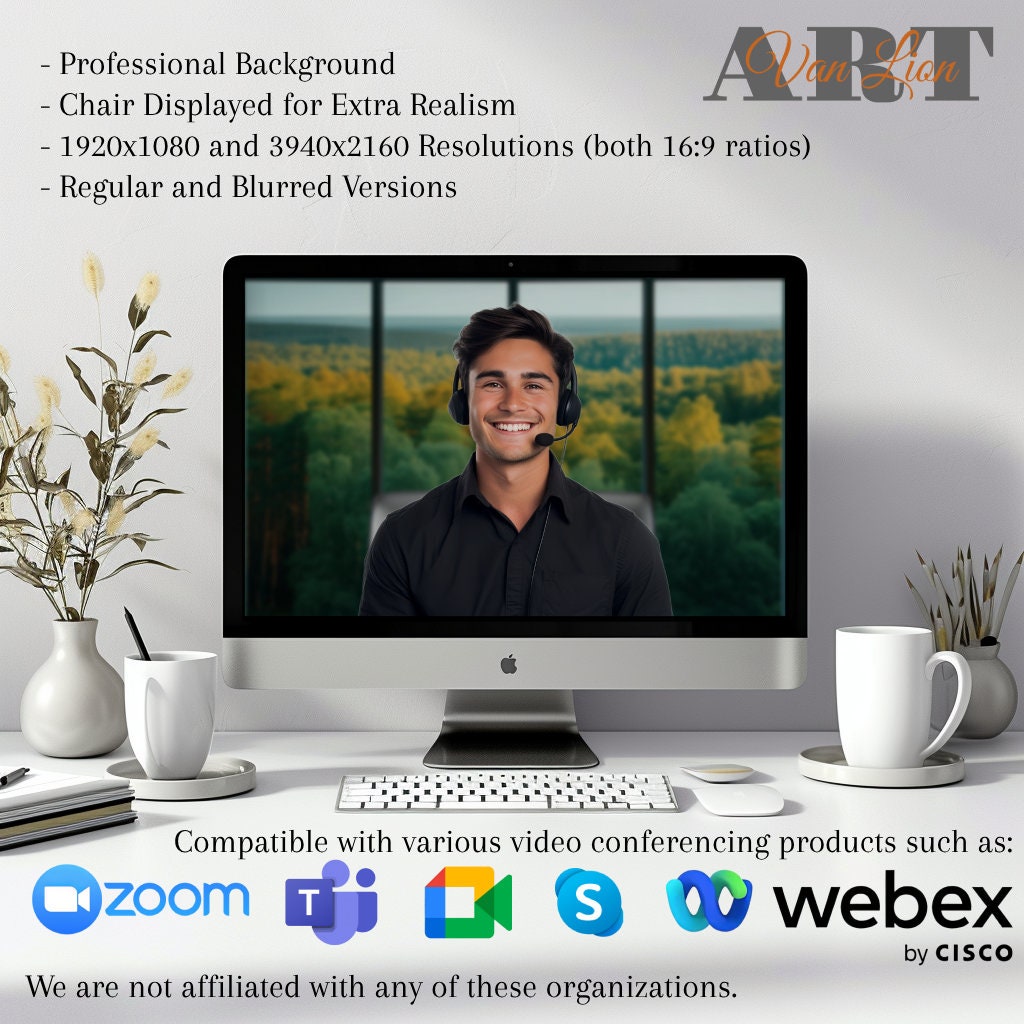 Nature Zoom Background Zoom Meeting Microsoft Team Virtual Therapist ...