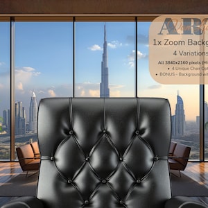 Burj Khalifa Zoom-bakgrund Dubai-souvenir Burj Khalifa-bakgrund Dubai Zoom-bakgrund Microsoft Teams virtuell bakgrund Arbeta hemifrån