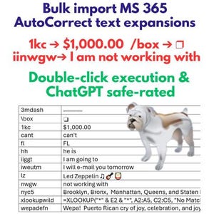 Importateur en vrac MS 365 avec correction automatique | Script PowerShell | Certifié ChatGPT | Importation à partir de MS Word .docx | Outil de productivité | Extension de texte