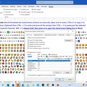 Könnte beinhalten: Ein Screenshot der AutoKorrektur-Optionen in Microsoft Word. Die Optionen umfassen: AutoKorrektur-Optionen-Schaltflächen anzeigen, Zwei Anfangsbuchstaben korrigieren, Ersten Buchstaben von Sätzen großschreiben, Ersten Buchstaben von Tabellen Zellen großschreiben, Ersten Buchstaben von Tagen großschreiben, Versehentliche Verwendung der Feststelltaste korrigieren, Text beim Tippen ersetzen und Vorschläge des Rechtschreibprüfers automatisch verwenden.