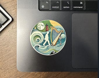 Ulysses - James Joyce - Die-cut, vinyl sticker - water bottles, laptops, computer decals