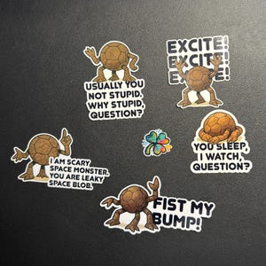 EXCITE! - Project Hail Mary - Rocky -  Die-cut, vinyl sticker - water bottles, laptops/computer decals