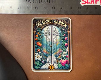 The Secret Garden - die-cut, Vinyl Aufkleber