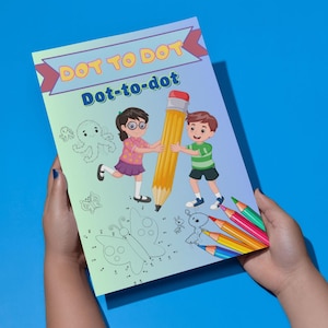 Dot to Dot - Connect the Dots Animal Workbook | 30+ Pages of Fun Learning for Kids Ages 3–6