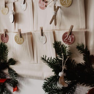 Advent Calendar | Wall Organizer | PDF Sewing Pattern - Etsy